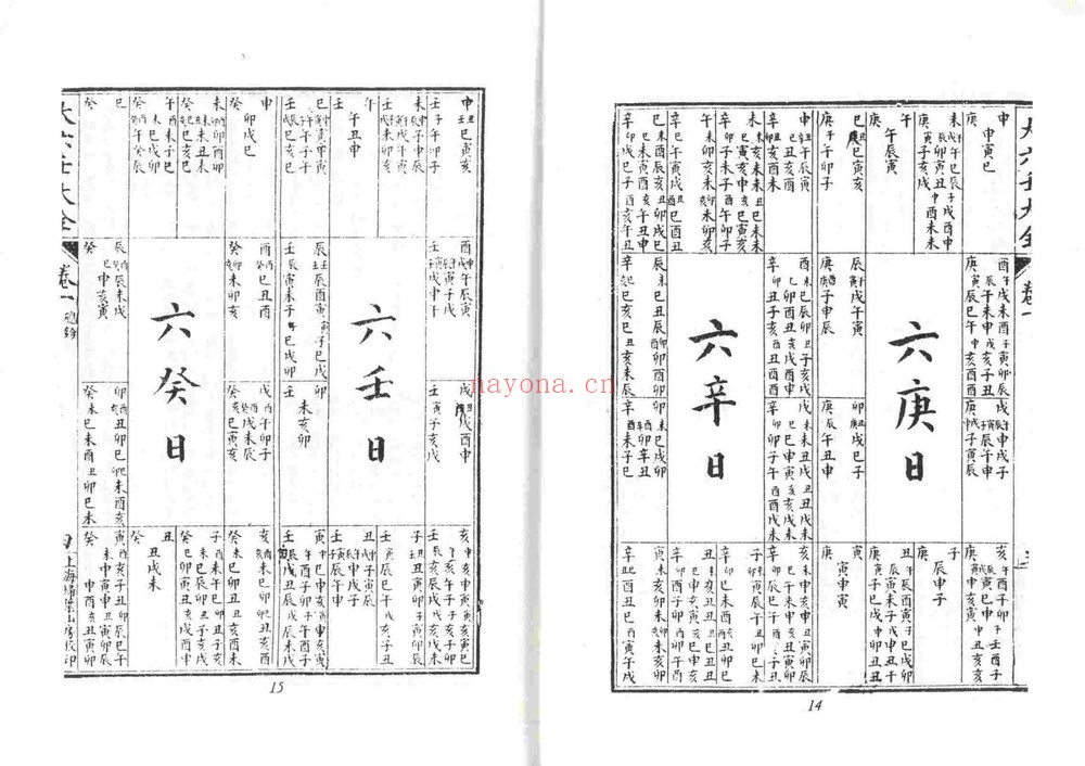 《大六壬大全》PDF电子书（229页）