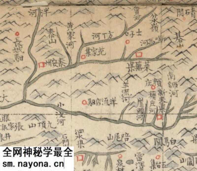 1693–1722年《山东舆图》预览图2 1693–1722年《山东舆图》预览图2