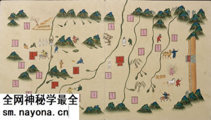 明嘉靖时期《甘肃镇战守图略》预览图 明嘉靖时期《甘肃镇战守图略》预览图