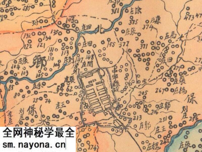 1941年《宁夏省中宁县图》预览图2 1941年《宁夏省中宁县图》预览图2
