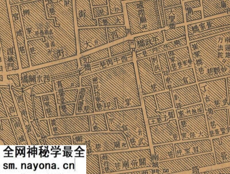 1947年《南通县城市图》预览图2
