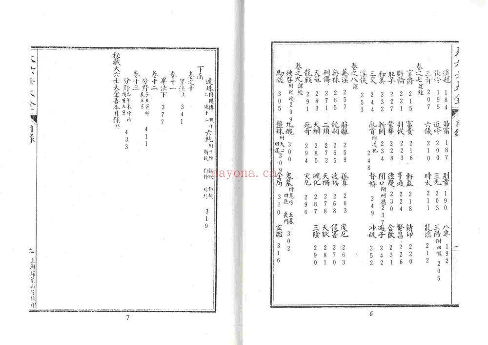 《大六壬大全》PDF电子书（229页）