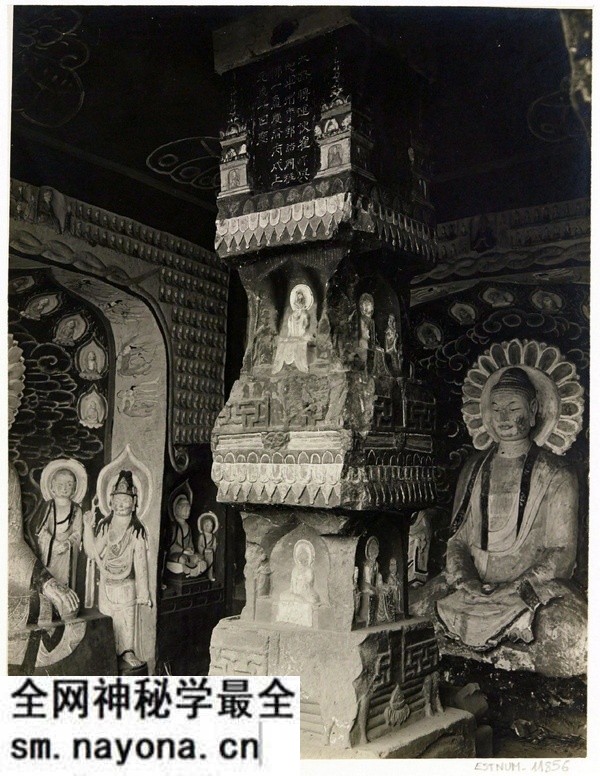 1914年四川广元 千年石窟千佛崖的昔日影像预览图8 1914年四川广元 千年石窟千佛崖的昔日影像预览图8