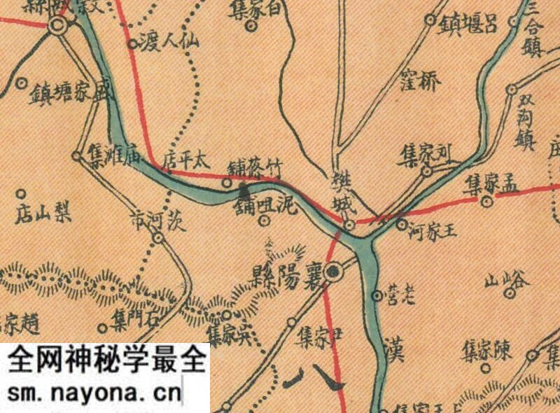 1934年《湖北全省分区图》预览图3 1934年《湖北全省分区图》预览图3