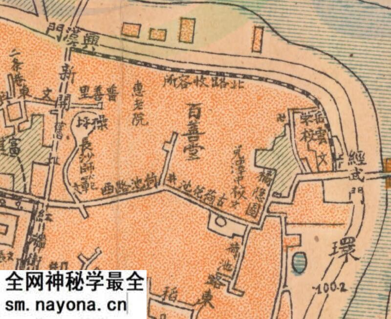 1929年《长沙市》地图预览图2 1929年《长沙市》地图预览图2