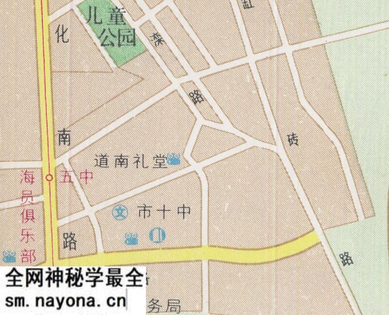 1988年《秦皇岛市旅游图》预览图4