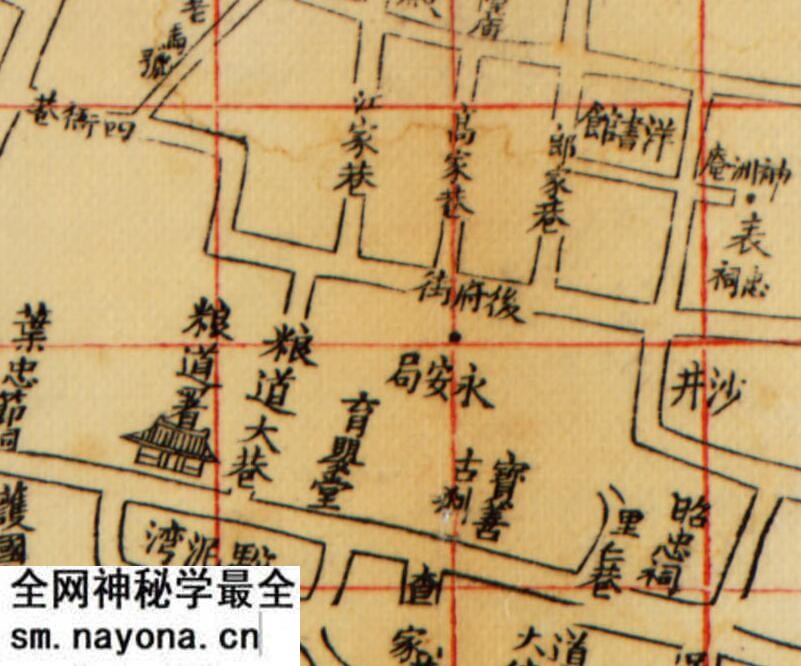 1864年《武汉城镇合图》预览图2 1864年《武汉城镇合图》预览图2