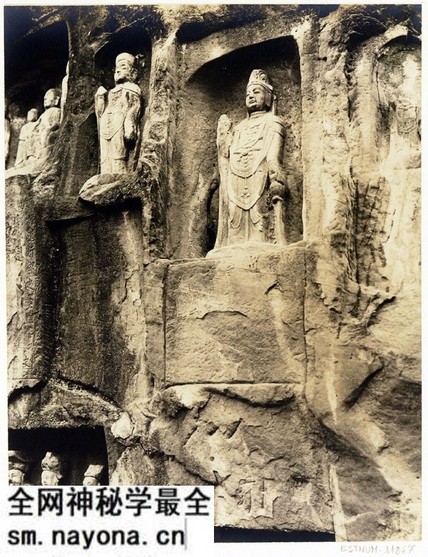 1914年四川广元 千年石窟千佛崖的昔日影像预览图7 1914年四川广元 千年石窟千佛崖的昔日影像预览图7