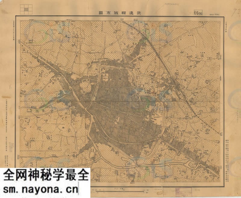 1947年《武进县城市图》预览图 1947年《武进县城市图》预览图