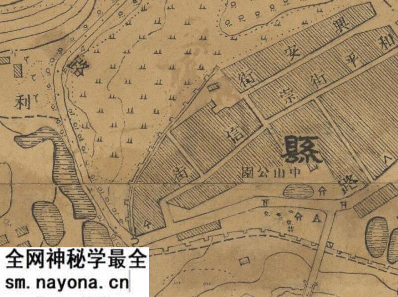 1947年广西《百色县城市图》预览图3 1947年广西《百色县城市图》预览图3