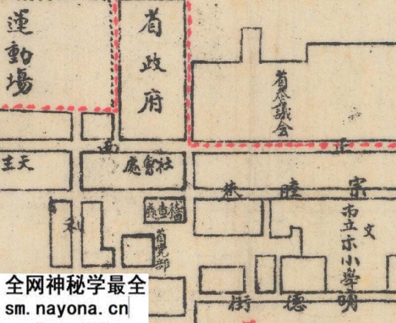 民国:《宁夏省银川市区域图》预览图3 民国:《宁夏省银川市区域图》预览图3
