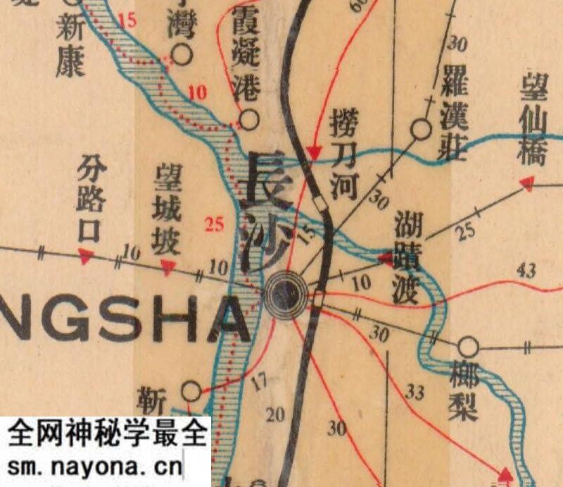 1922-1924年《中国邮务区舆图》预览图5