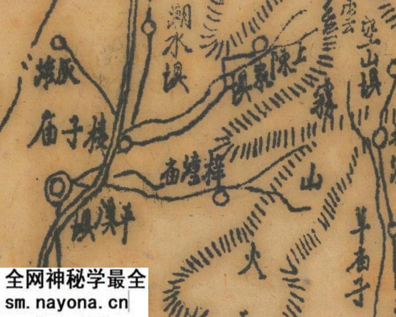 1941年《四川省通江县地图》预览图1 1941年《四川省通江县地图》预览图1
