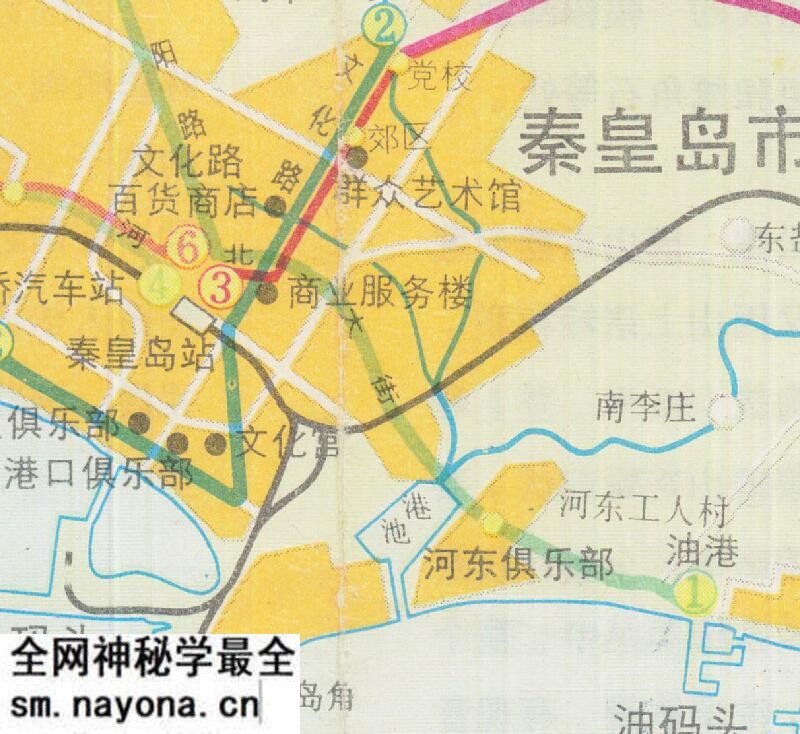 1986年《北戴河游览图》预览图4 1986年《北戴河游览图》预览图4