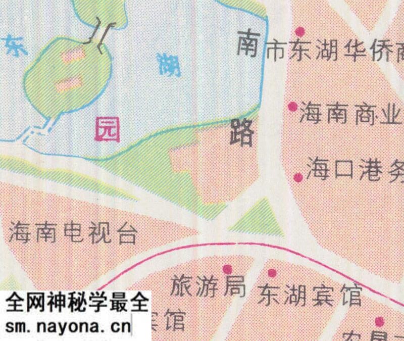 1986年《海南岛交通游览图》预览图3 1986年《海南岛交通游览图》预览图3