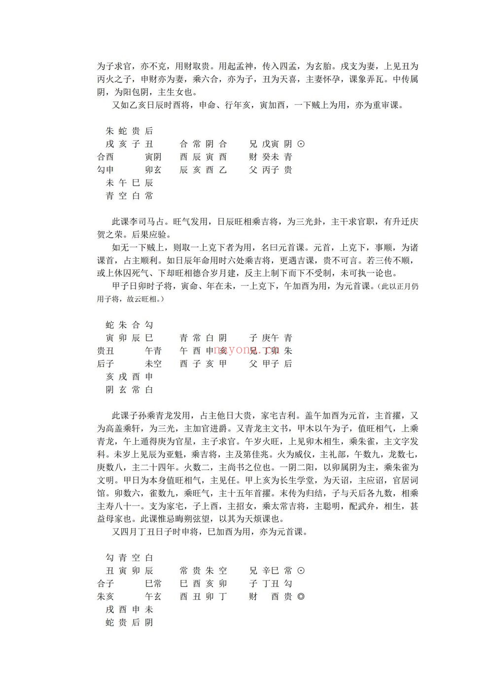 《大六壬口诀纂》PDF电子书（301页）