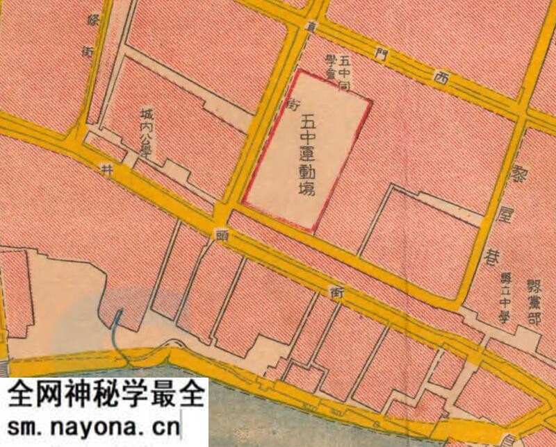 1935年广东《梅县市区全图》预览图2
