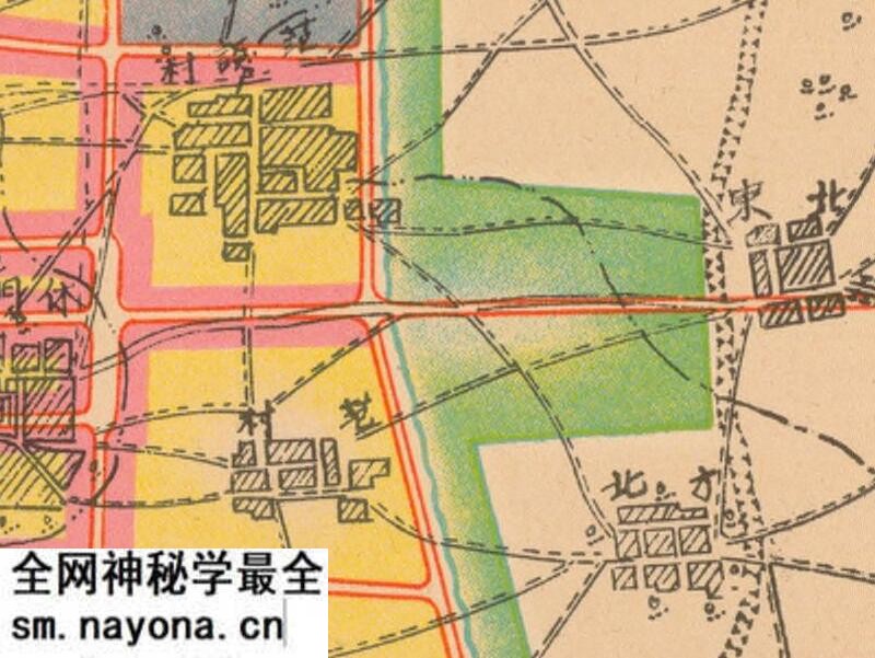1939年《石家庄都市计画要图》预览图1