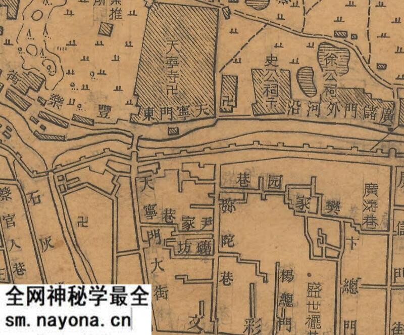 1947年《江都县城市图》预览图1 1947年《江都县城市图》预览图1