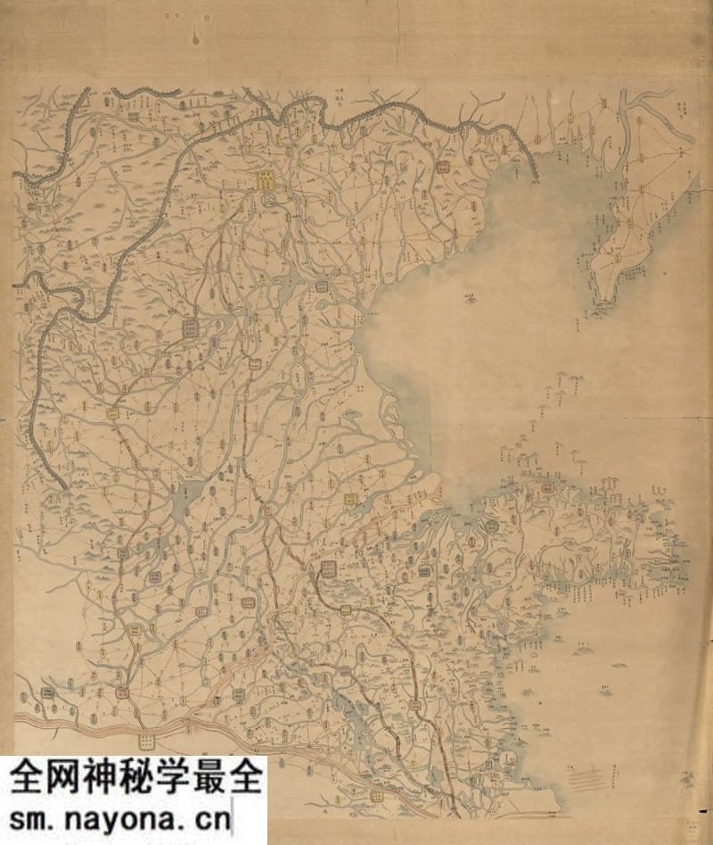 1855–1870年《直隶山东两省地舆全图》预览图 1855–1870年《直隶山东两省地舆全图》预览图