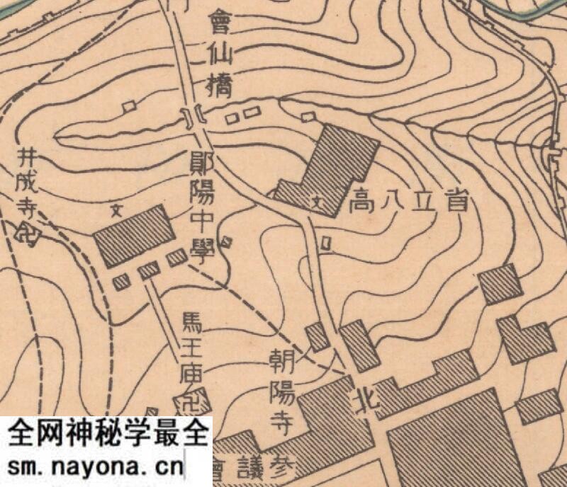 1949年湖北《郧县城市图》预览图1 1949年湖北《郧县城市图》预览图1