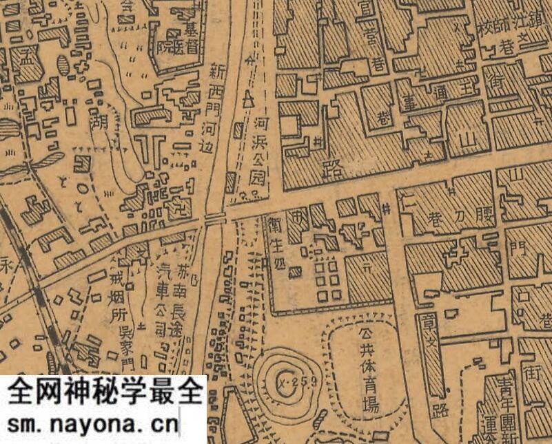 1947年《镇江城市图》预览图4