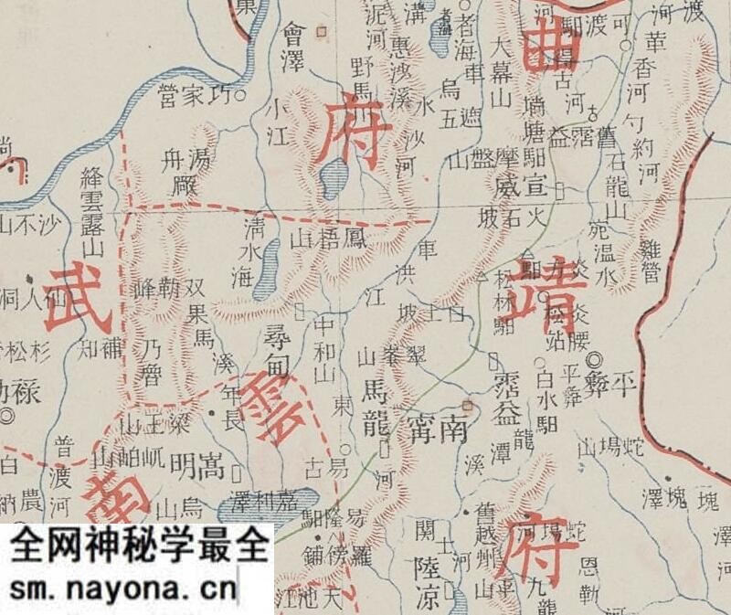 1905年《云南省》地图预览图2 1905年《云南省》地图预览图2