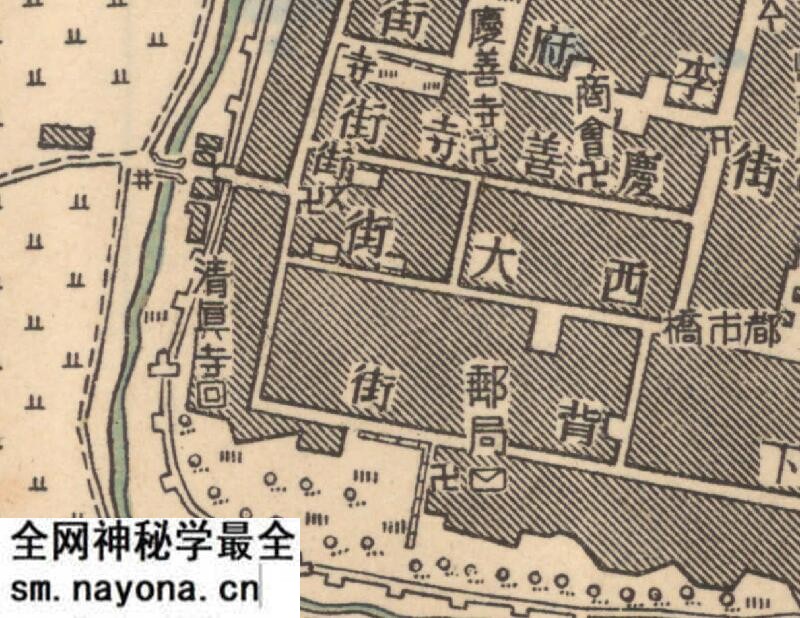 1949年云南《澄江县城市图》预览图1 1949年云南《澄江县城市图》预览图1