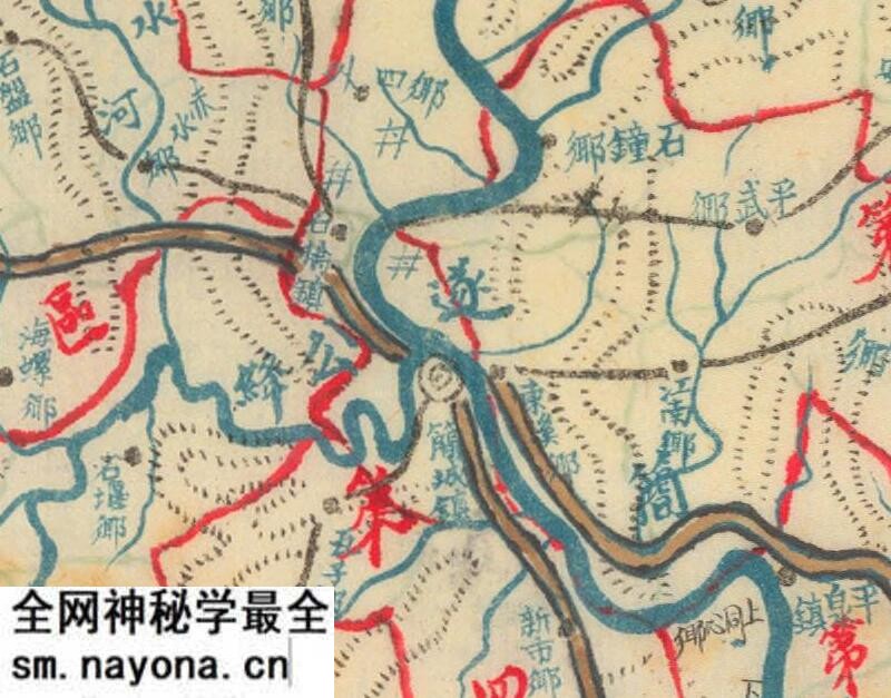 民国《简阳县全图》预览图1 民国《简阳县全图》预览图1