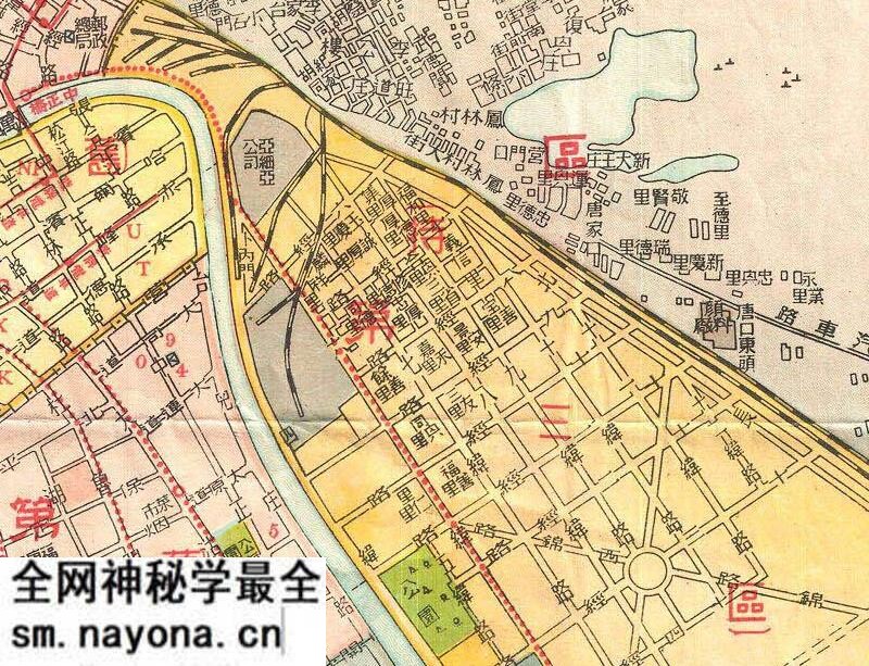 1946年《最新天津市街图》预览图1 1946年《最新天津市街图》预览图1