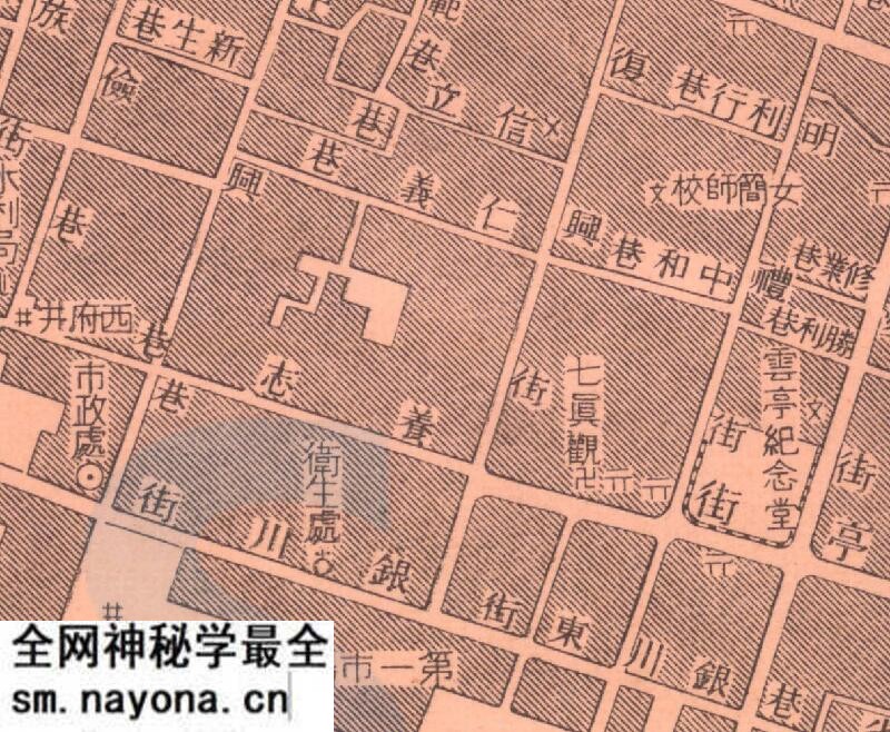 1948年《银川市城市图》预览图2 1948年《银川市城市图》预览图2