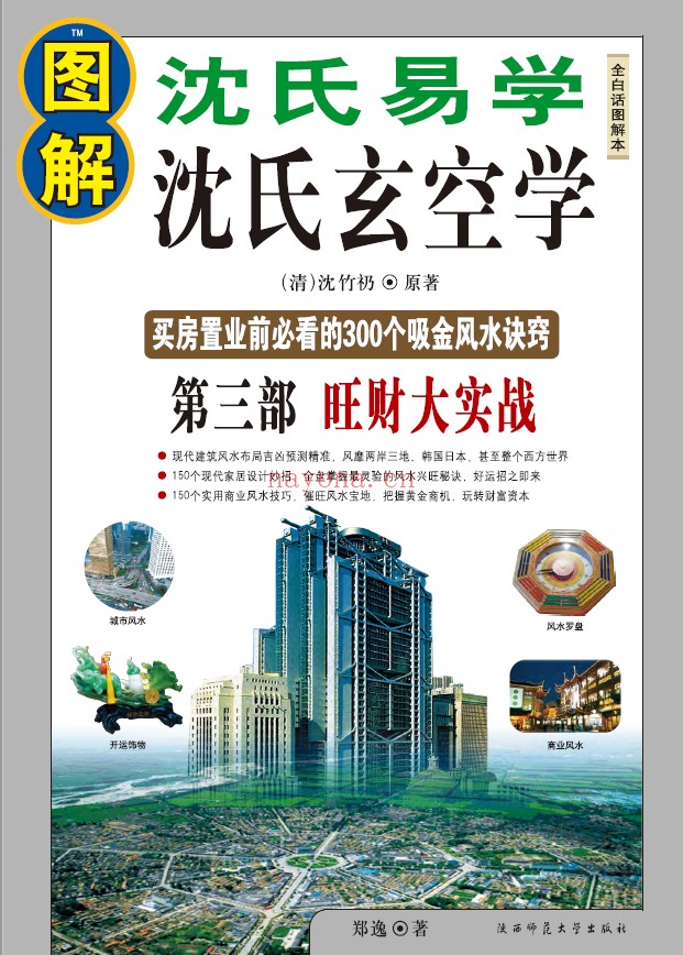 图解沈氏易学·沈氏玄空学 第1部飞星吉凶断 第2部宅运吉凶断 第3部旺财大实践（3册全套）pdf