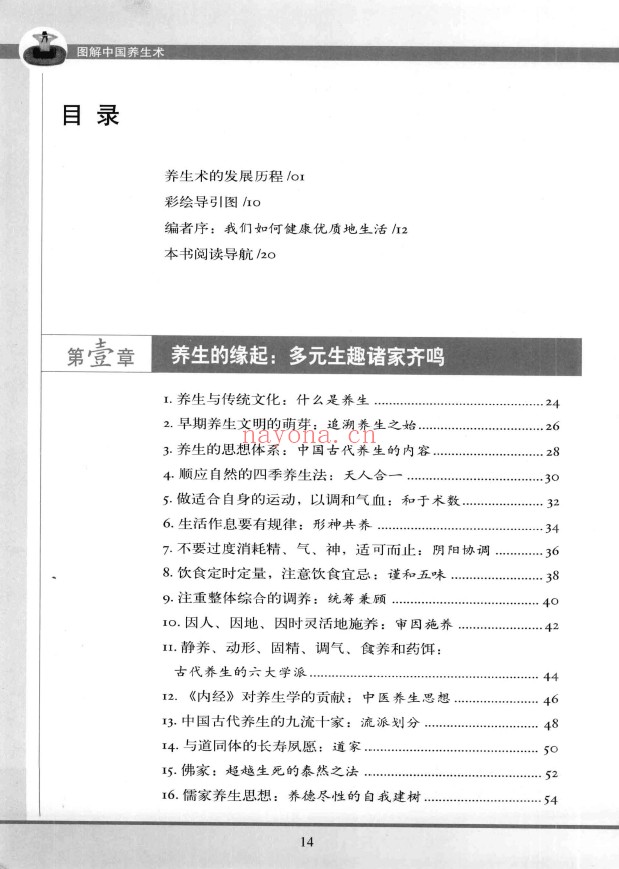 图解中国养生术 中国正统养生学大揭示pdf