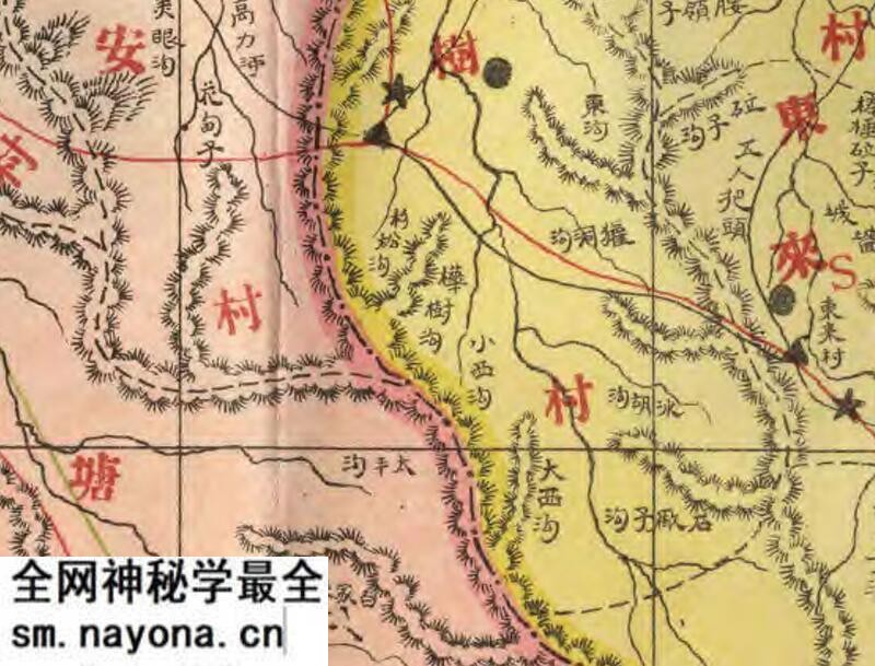 1927年《通化县全图》预览图2 1927年《通化县全图》预览图2