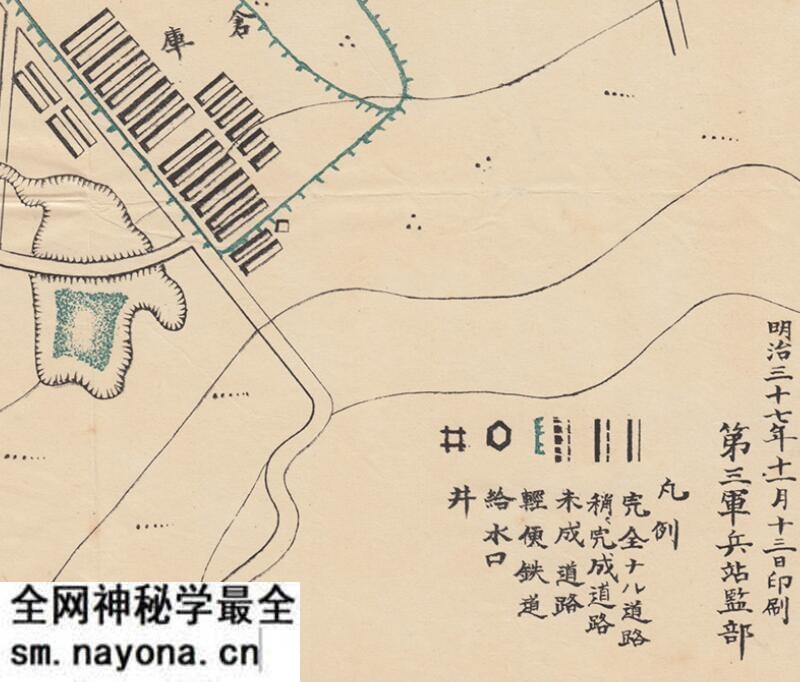 1904年大连《青泥洼市街全图》预览图3 1904年大连《青泥洼市街全图》预览图3