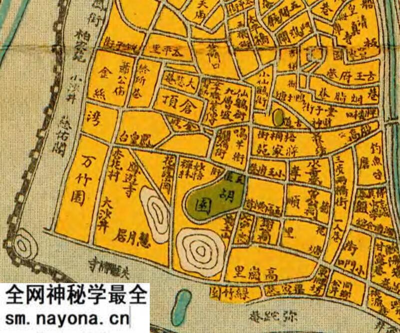 1928年南京《最新首都城市全图》预览图3 1928年南京《最新首都城市全图》预览图3