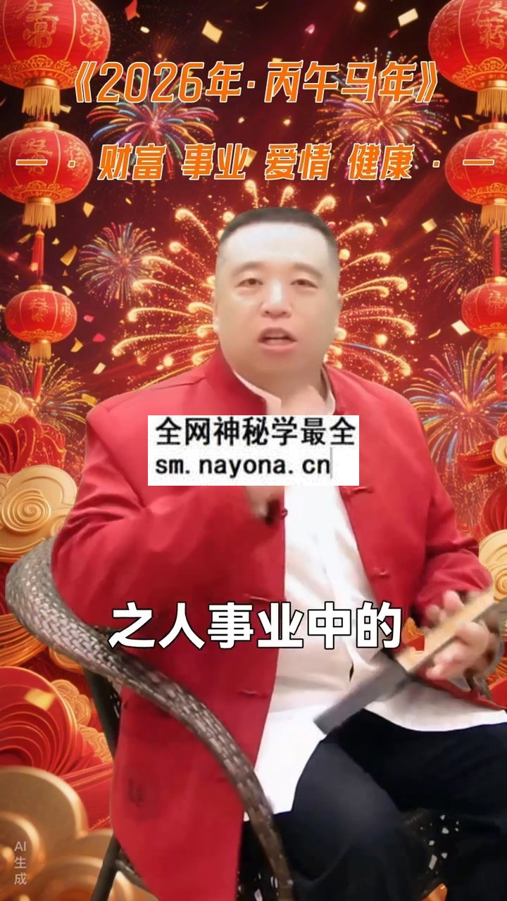 谷晟阳《2026年各生肖财富事业爱情健康断》12集视频约2.5小时 命理 第1张-国学资源网 谷晟阳《2026年各生肖财富事业爱情健康断》12集视频约2.5小时 命理 第1张