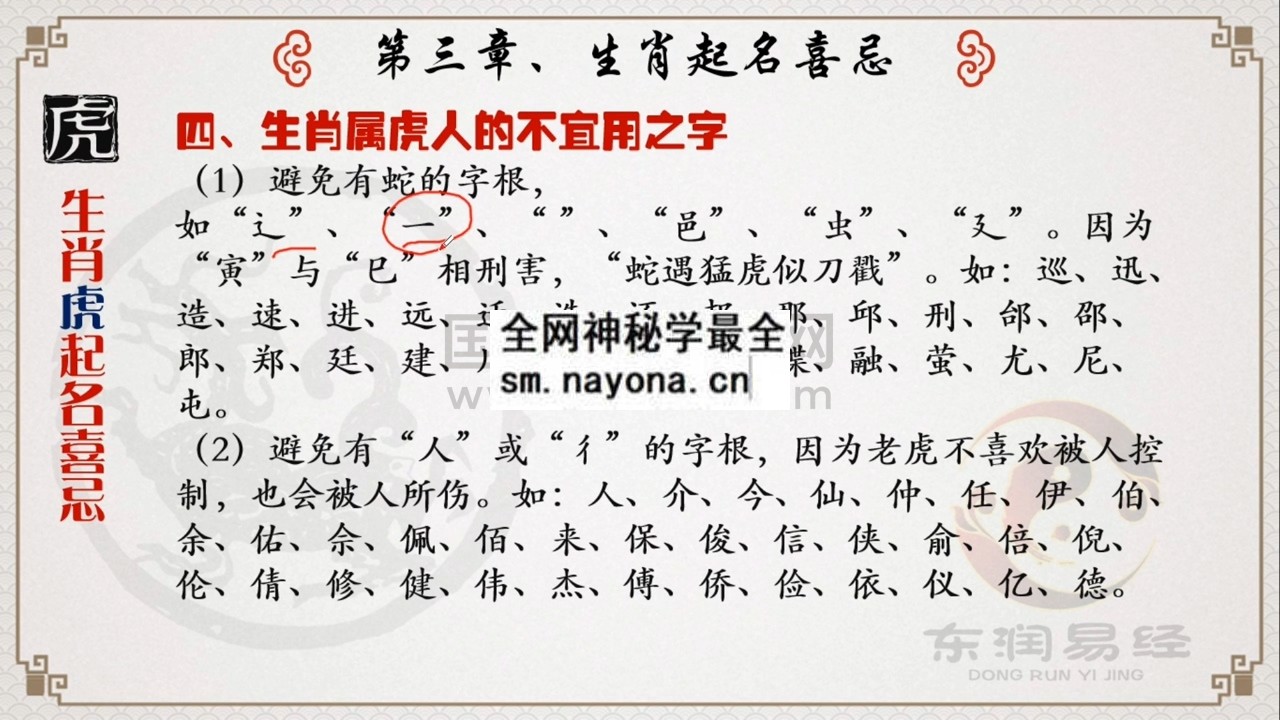 东润易学 木易《五行汉字取名法》18集视频 约4小时 姓名测字 第1张