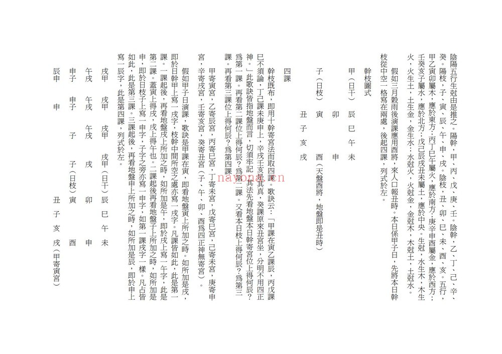 袁树珊《大六壬探原》PDF电子书（83页）