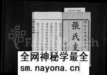 湖南张氏族谱-张氏支谱 [残卷].pdf电子版预览图2