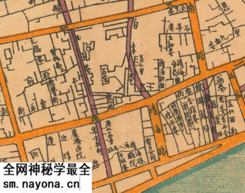 1947年《广州市马路图》预览图2 1947年《广州市马路图》预览图2