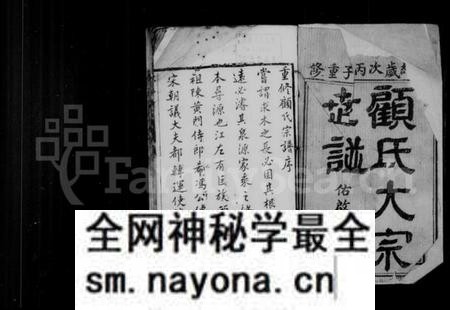 江苏顾氏族谱-顾氏大宗世谱 ： [20卷].pdf电子版预览图1