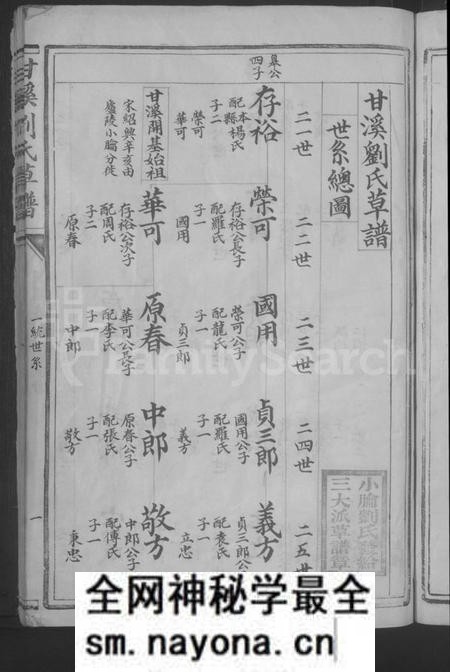 江西刘氏族谱-甘溪刘氏草谱 [不分卷].pdf电子版预览图5