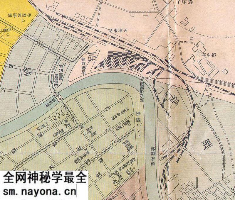 1930年《最新天津市街图》预览图2 1930年《最新天津市街图》预览图2