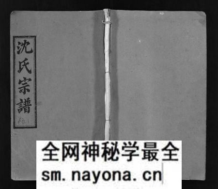 湖南沈氏族谱-沈氏宗谱 [43卷,首1卷].pdf电子版预览图1