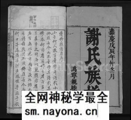 湖南谢氏族谱-沩宁谢氏续修族谱 [7卷,首末各1卷].pdf电子版预览图1