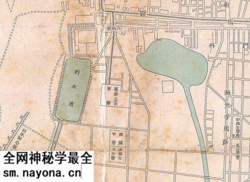 1930年《最新天津市街图》预览图3 1930年《最新天津市街图》预览图3