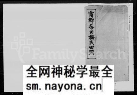 湖南梅氏族谱-甯乡莓田梅氏世典.pdf电子版预览图1 湖南梅氏族谱-甯乡莓田梅氏世典.pdf电子版预览图1