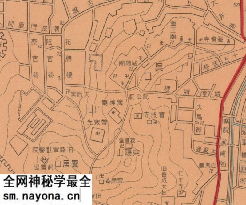 1938年《最新实测杭州西湖地图》预览图1 1938年《最新实测杭州西湖地图》预览图1