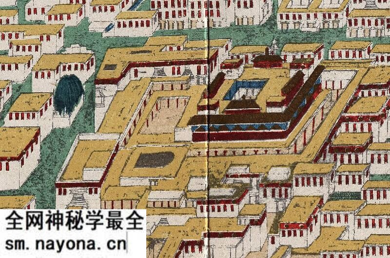 1891年《拉萨示意图》预览图3 1891年《拉萨示意图》预览图3
